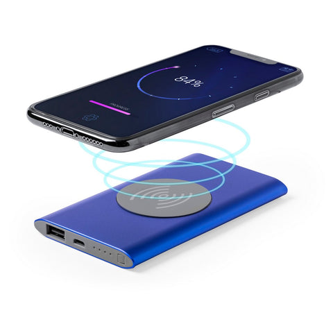 Bezvadu power banka FERVO 4000 mAh ar apdruku