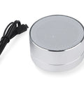 Personalizējams metāla Bluetooth skaļrunis POP ar gravējumu, vads komplektā