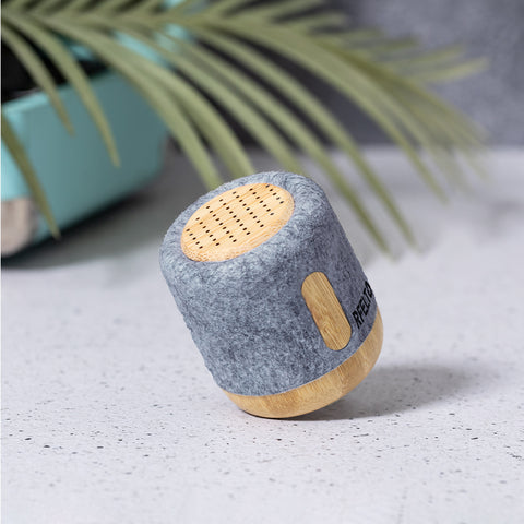 BOITOK bezvadu skaļrunis ar Bluetooth 5.0 un RPET felt apdari personalizējams