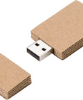 BRIL 16 GB kartona USB Flash Drive ar logo apdruku