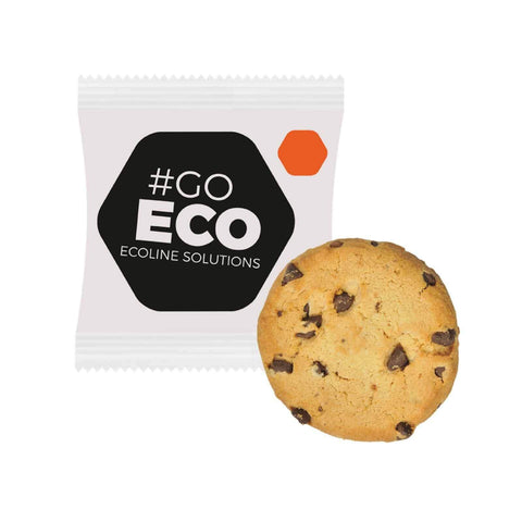 Cepums ar šokolādes gabaliņiem REST eco iepakojumā ar apdruku