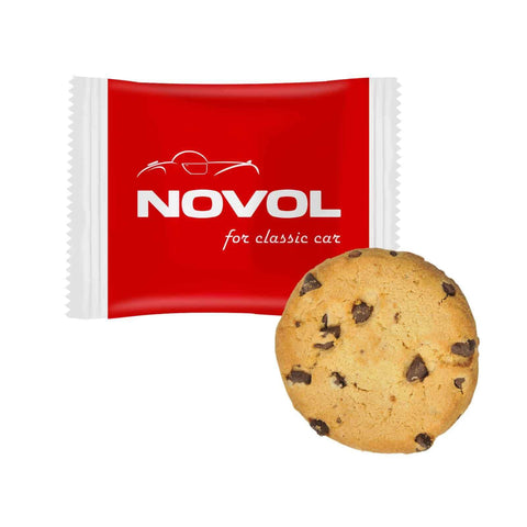 Cepums ar šokolādi REST personalizētā iepakojumā ar uzņēmuma logo