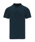 CHAPLIN polo krekls no ring spun kokvilnas piqué auduma navy