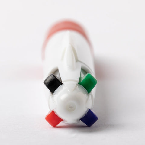CLESSIN lodīšu pildspalva ar 4 krāsu tintēm personalizējama
