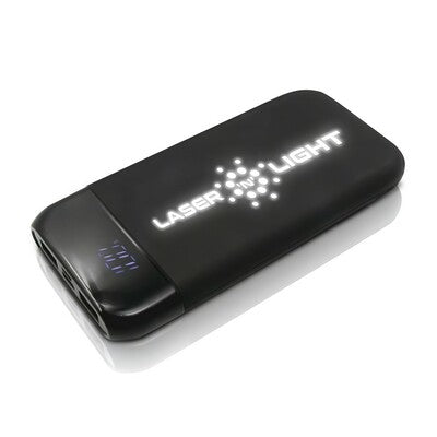 CORY bezvadu Power Bank 10000 mAh ar izgaismotu logo gravējumu