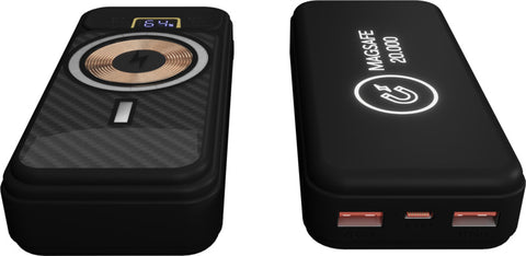 Premium SCX power banka ar 3 gadu garantiju un izgaismotu logo