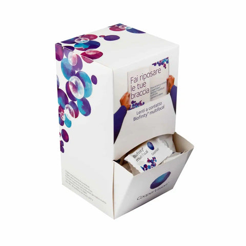 DISPLAY ledenes kastītē ar lielu reklāmas laukumu