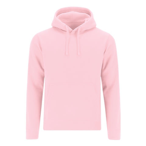DRACO hoodie ar lielu logo apdruku un personalizētu dizainu rozā