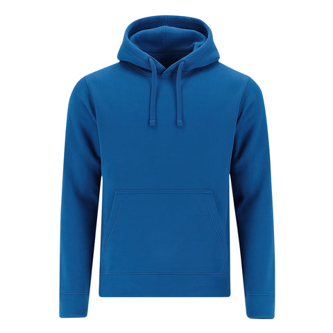 DRACO hoodie ar premium logo izšuvumu un personalizētu apdruku zils