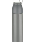 Sudraba FAZARI 500 ml termoss ar logo apdruku un karabīni