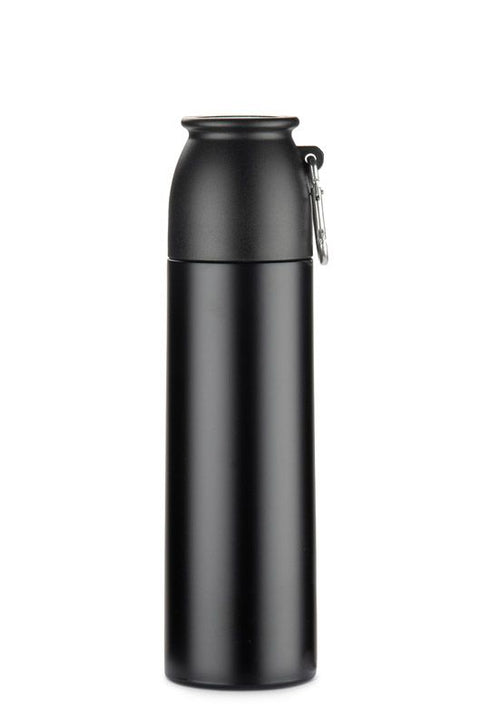 FAZARI 500 ml termoss ar logo lāzergravējumu melnā krāsā