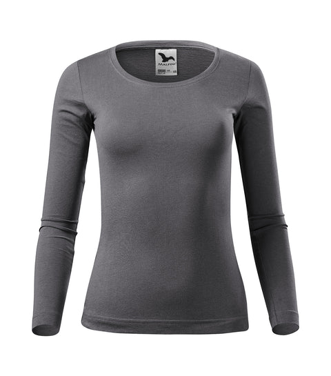 Fit Ls T-krekls ar uzņēmuma logo