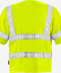 Fristads High Vis 500NV atstarojošā darba veste ar rāvējslēdzēju, dzeltena