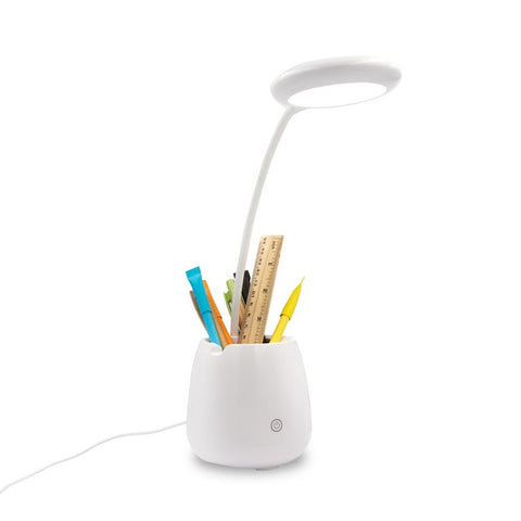 Galda lampa ASARS ar Bluetooth skaļruni un akumulatoru personalizējama