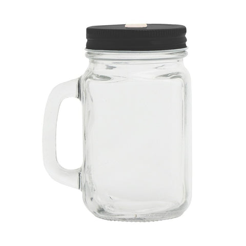 500 ml stikla krūze Glossy ar iespēju drukāt dizainu