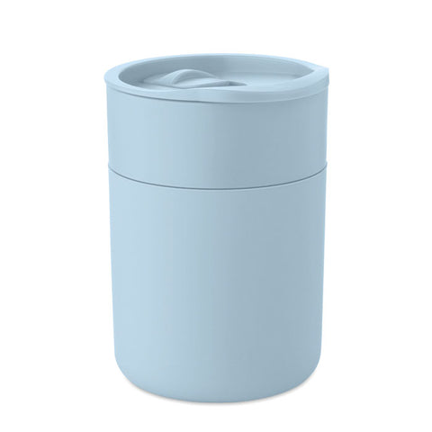 GOBLET PP krūze 330 ml gaiši zilā krāsā, prezentreklāma ar apdruku