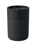GOBLET PP krūze 330 ml melnā krāsā ar apdruku, prezentreklāma uzņēmumiem