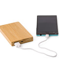 Bambusa power banka GREEP 4000 mAh ar apdruku vai gravējumu