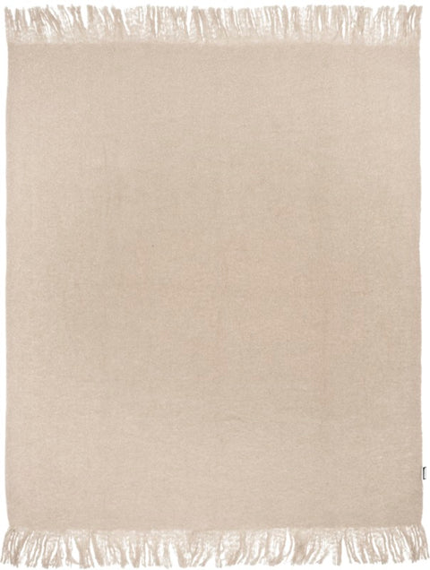 Eco blanket IVY made of recycled RPET polyester with embroidery