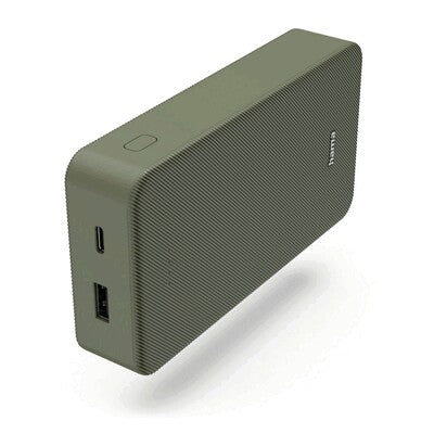 HAMA Power Bank 20000 mAh ar logo apdruku zaļā krāsā