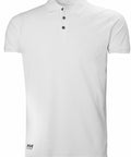 Balts Helly Hansen Manchester polo – formas apģērbs ar logo