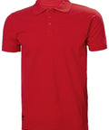 Helly Hansen Manchester sarkans polo ar uzņēmuma logo – personalizācija