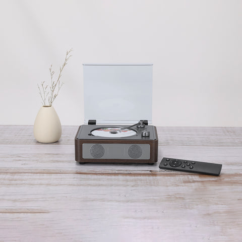 HOPSON Retro CD atskaņotājs ar Bluetooth 5.3 un personalizāciju