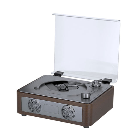 Retro CD atskaņotājs HOPSON ar diviem stereo skaļruņiem un apdruku