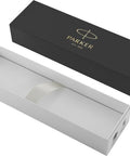 Parker Jotter XL Monochrome nerūsējošā tērauda pildspalva kastītē
