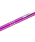 Elegantā pildspalva ar gravējumu uz korpusa violeta