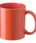 Keramikas krūze 300 ml ar logo druku oranža