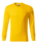 Slim fit T-krekls ar iespēju izšūt logotipu dzeltens