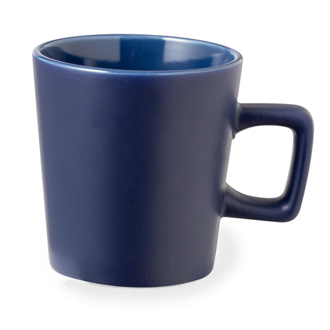 Keramikas krūze ar logo apdruku – 300 ml zila