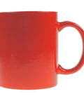 300 ml krūze ar logo druku sarkana