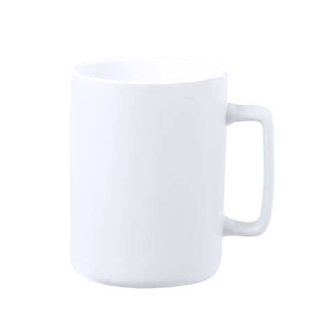 Keramikas krūze 420 ml ar logo balta