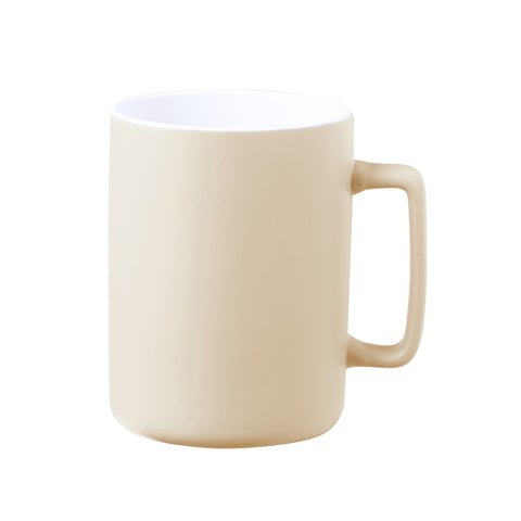 Keramikas krūze 420 ml ar apdruku bēša