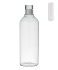 LARGE LOU borosilikāta stikla pudele 1 L ar hermētisku stikla korķi un logo apdruku vai lāzergravējumu