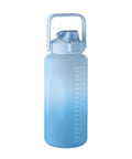 MAX 2000 ml ūdens pudele zilā krāsā ar logo apdruku