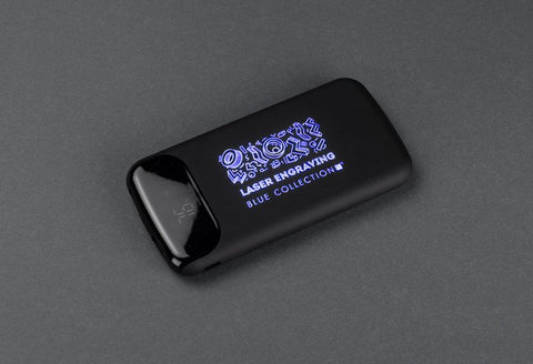 MING-PRO 10000 mAh power banka ar LED izgaismotu logo un lāzergravējumu