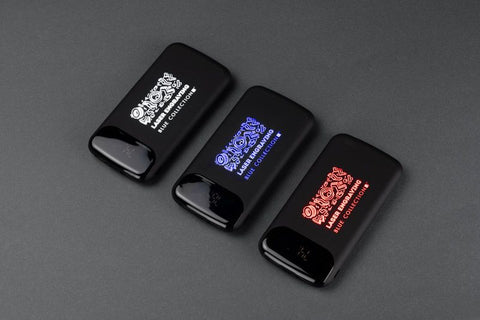 MING-PRO power banka ar LED izgaismotu logo dažādās krāsās