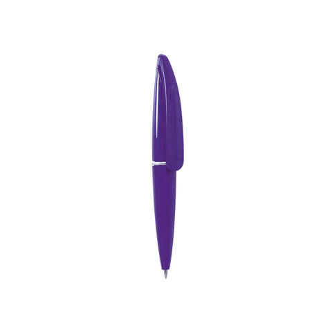 Mini lodīšu pildspalva MINI HALL ar apdruku – ideāls prezentmateriāls violeta