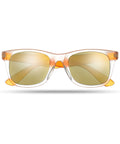 MIRROR saulesbrilles ar zeltainām lēcām un personalizāciju