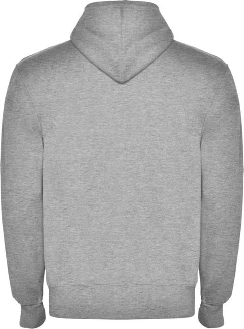 Pelēks hūdijs Montblanc ar ar kapuci, logo izšuvums vai druka