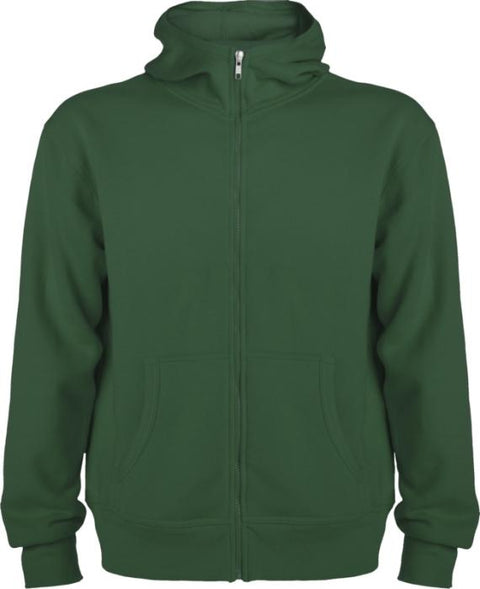 Zaļš Montblanc unisex hūdijs nosaukums apdruka izšūšana logo korporatīvs komandu un uzņēmumu merch