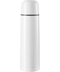 Personalizēts termoss 500 ml ar logo apdruku un gravējumu balts