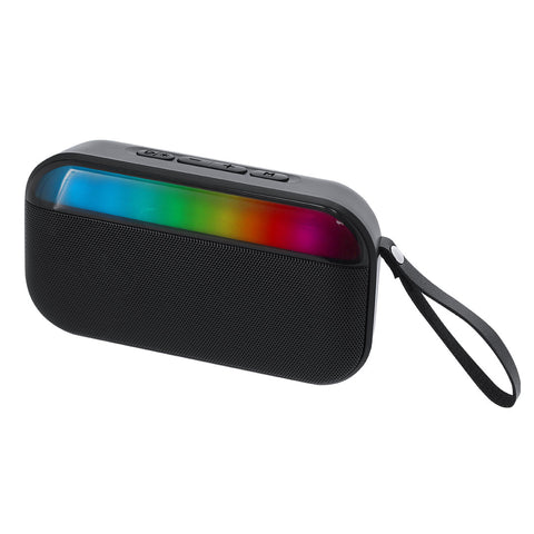 NUSBON Bluetooth 5W stereo skaļrunis ar daudzkrāsu LED un personalizāciju