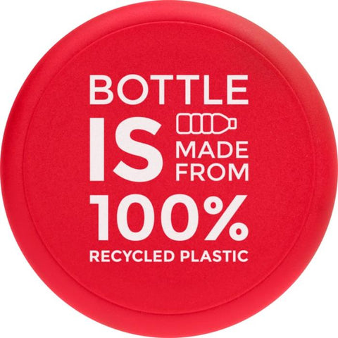 pudele oshey izgatavota no 100 procentu pārstrādātas plastmasas