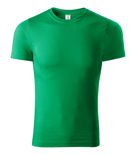 Personalizējams Unisex T-krekls ar reklāmas dizainu zaļš