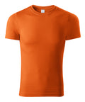 PAINT Unisex T-krekls ar logotipa apdruku oranžs