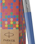 Parker Jotter lodīšu pildspalva ar ABS plastmasas korpusu un “cracker” dāvanu kastīti